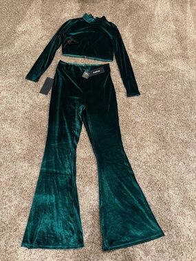 Bebe Velour Pant Set